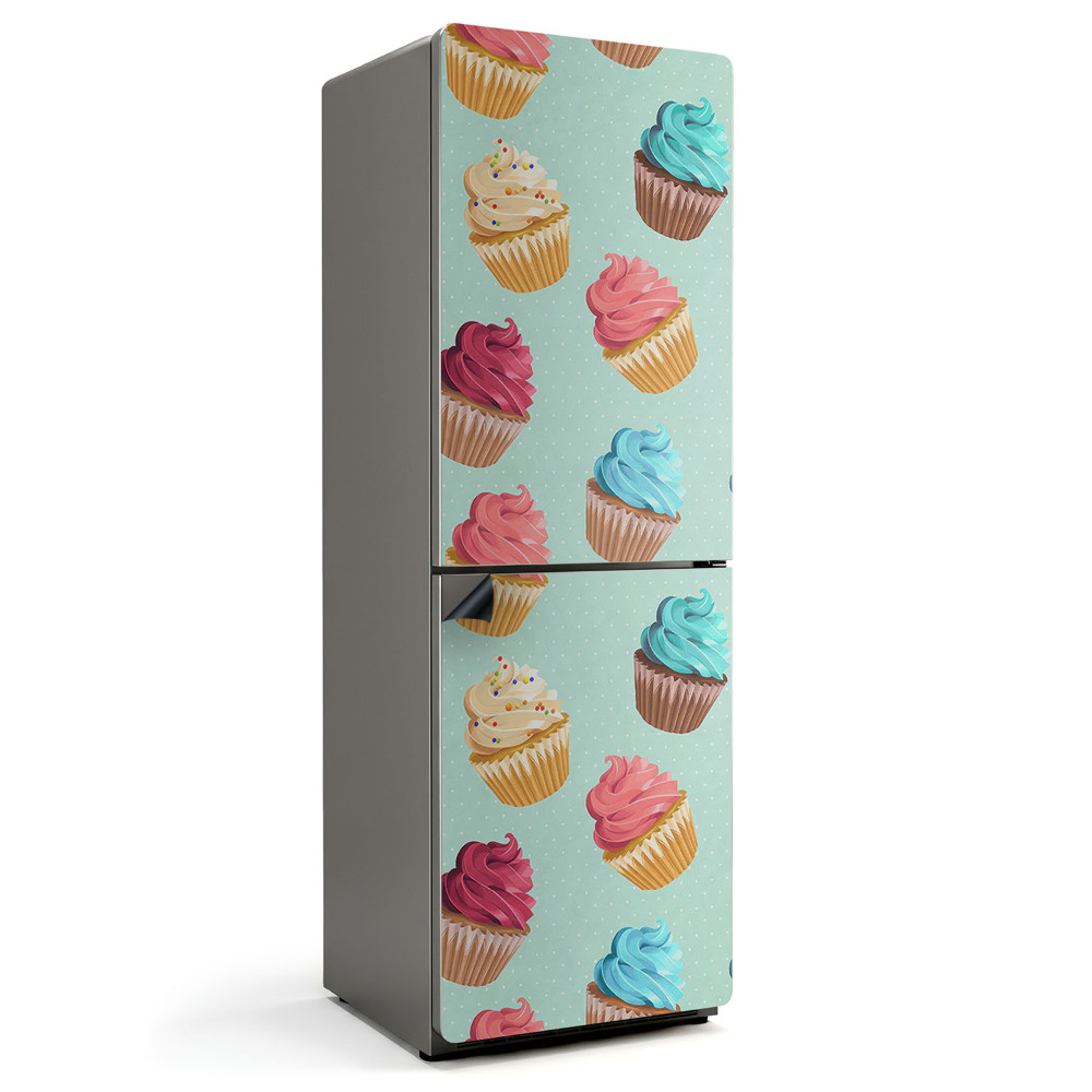 Magnet na ledničku Motiv cupcakes ve sladkých tvarech