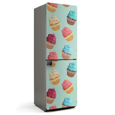 Magnet na ledničku Motiv cupcakes ve sladkých tvarech