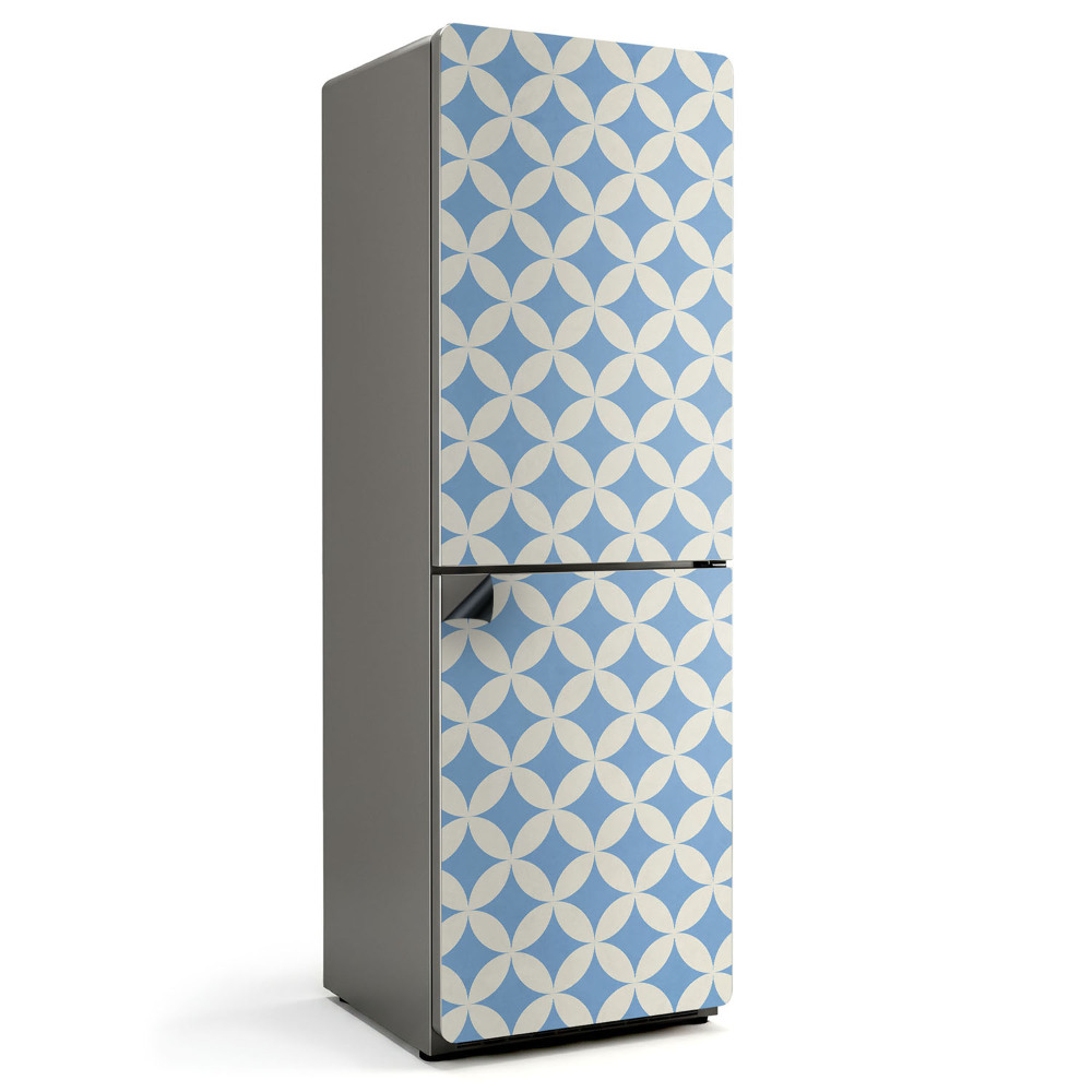 Magnet na ledničku Eliptický motiv v geometrické formě