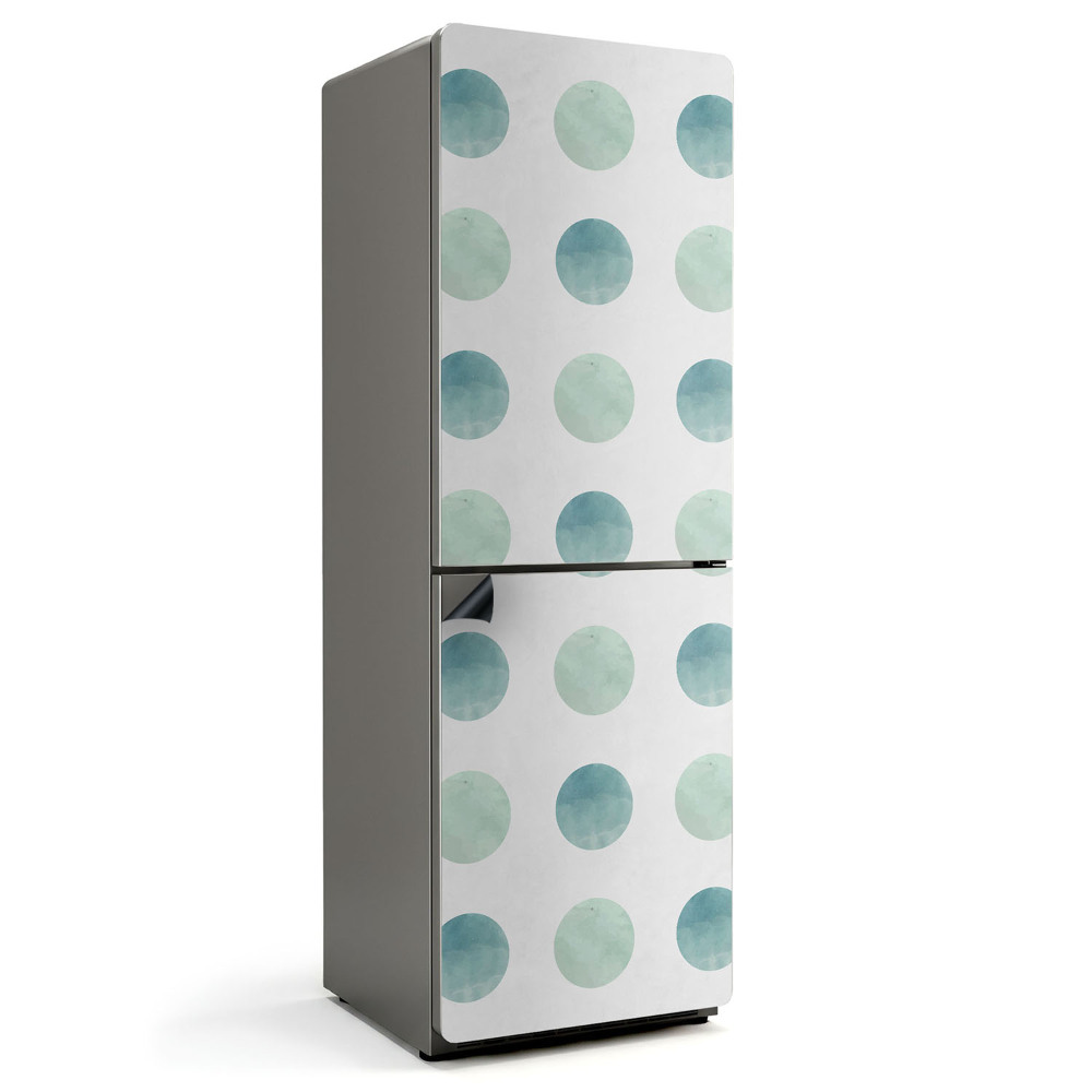 Magnet na ledničku Kruhové vzory v uspořádaných liniích