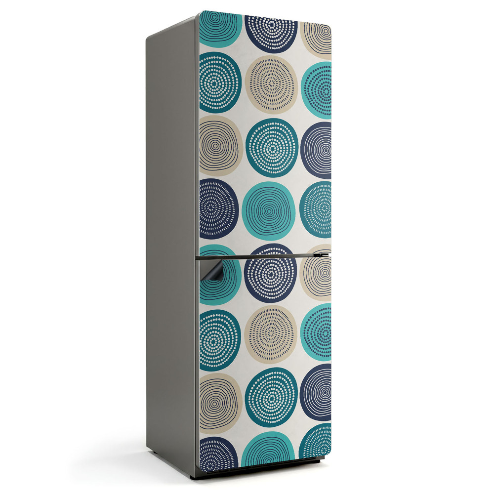 Magnet na ledničku Kulaté spirály v dynamickém tanci