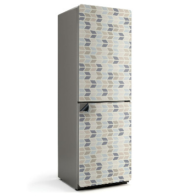 Magnet na ledničku Uspořádání kosočtverců v řadě