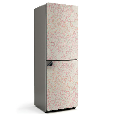 Magnet na ledničku Květinové linie v harmonickém rytmu