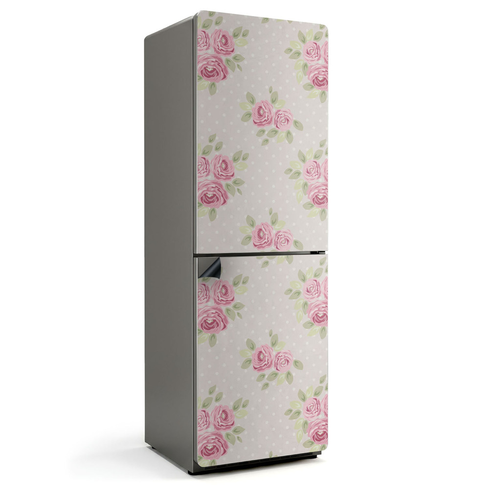 Magnet na ledničku Květinové aranžmá se zelenými listy