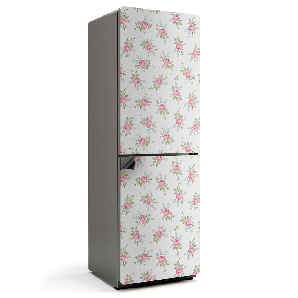 Magnet na ledničku Květinový motiv v delikátní edici