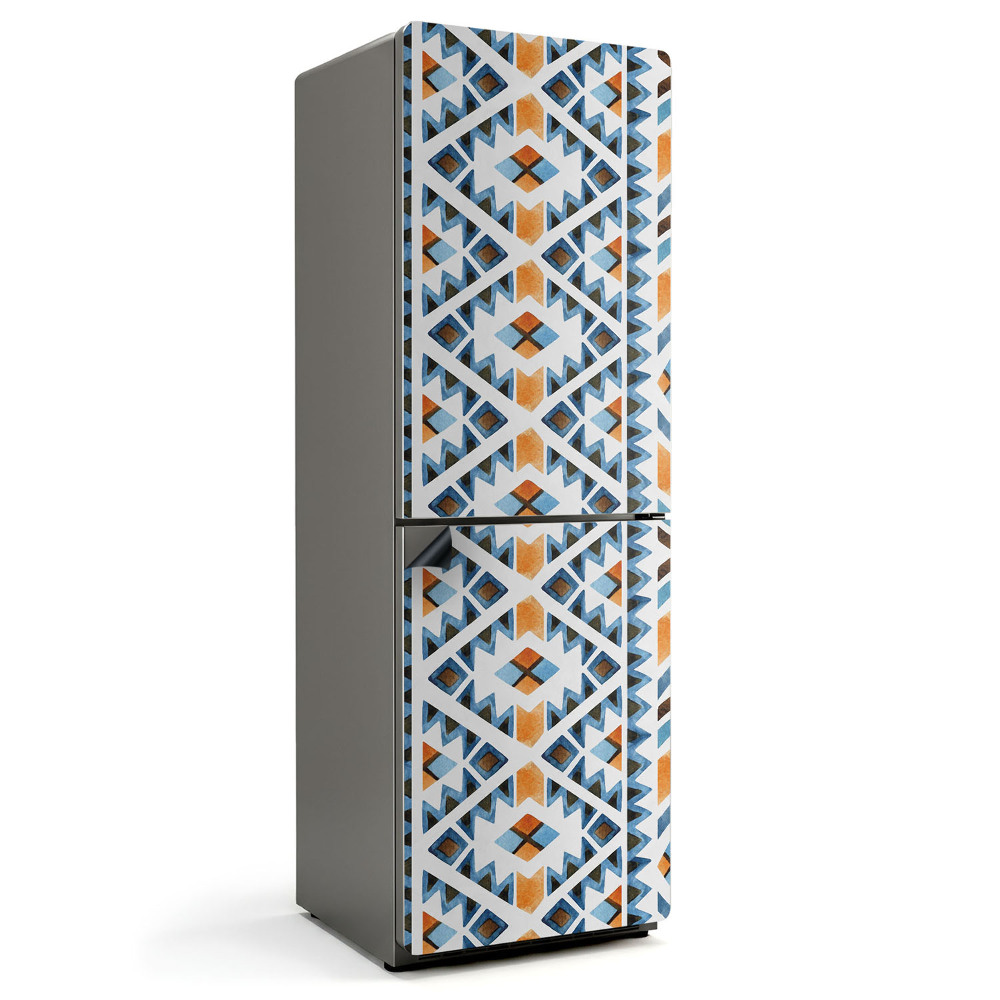 Magnet na ledničku Geometrické kosočtverce v moderním stylu