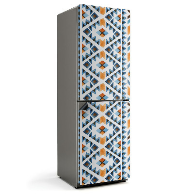 Magnet na ledničku Geometrické kosočtverce v moderním stylu