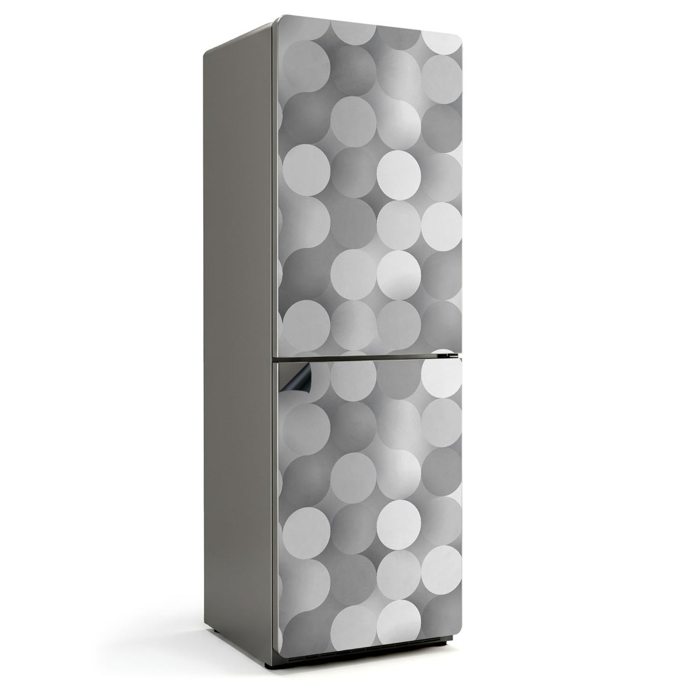 Magnet na ledničku Abstraktní kruhový motiv