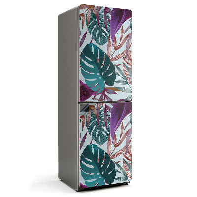 Magnet na ledničku Složení tropických listů