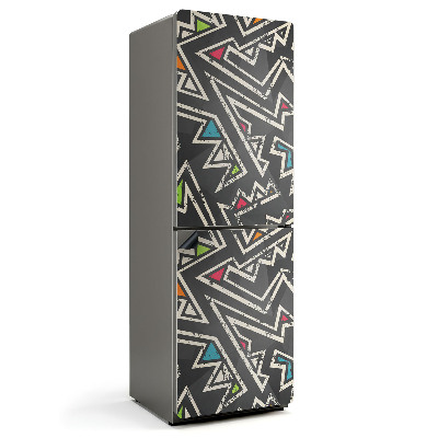 Magnet na ledničku Geometrické vzory v pohybu