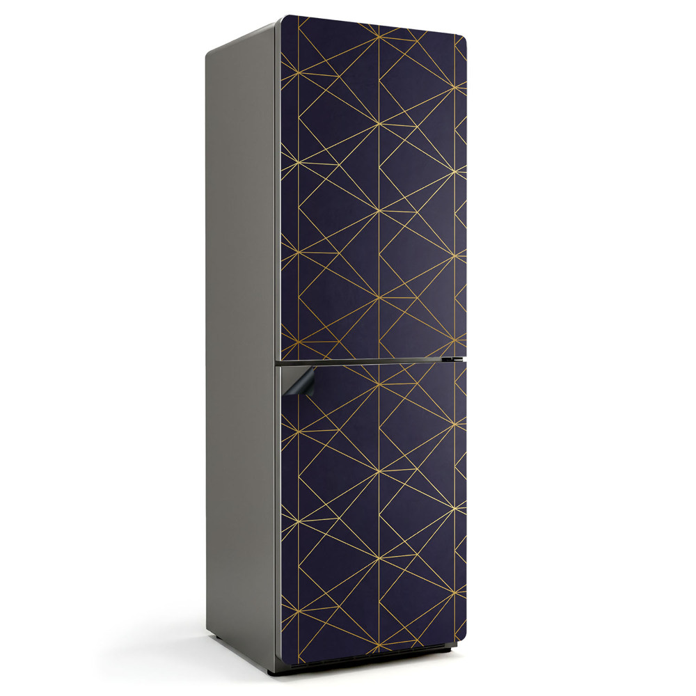 Magnet na ledničku Čárový vzor v geometrii