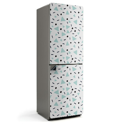 Magnet na ledničku Abstraktní motiv s tvary