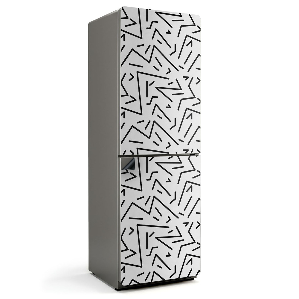 Magnet na ledničku Pohyblivé linie v dynamickém stylu