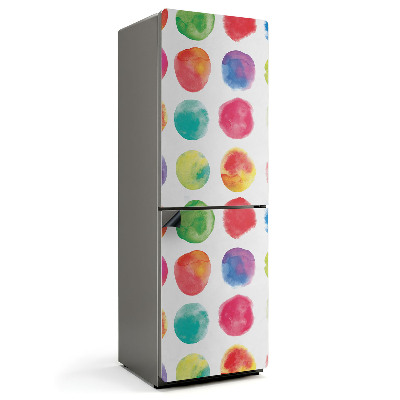 Magnet na ledničku Radostné kruhy v přímých liniích