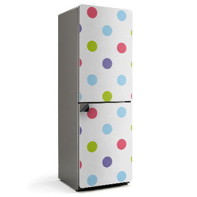 Magnet na ledničku Barevné tečky v radostném vzoru