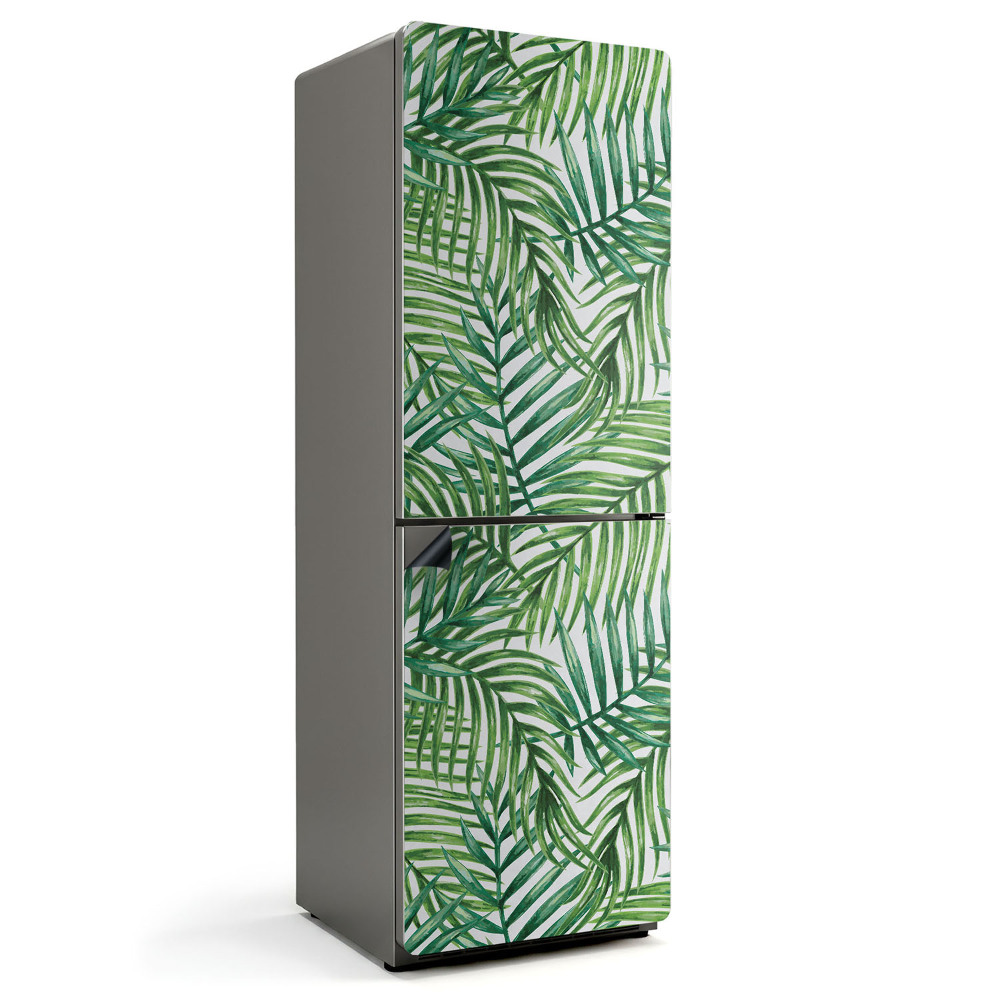 Magnet na ledničku Vzor tropických listů