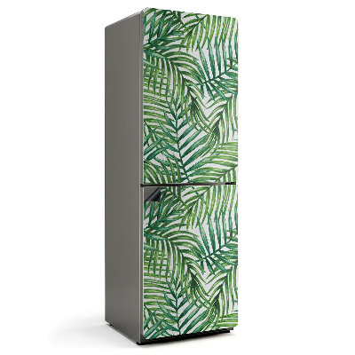 Magnet na ledničku Vzor tropických listů