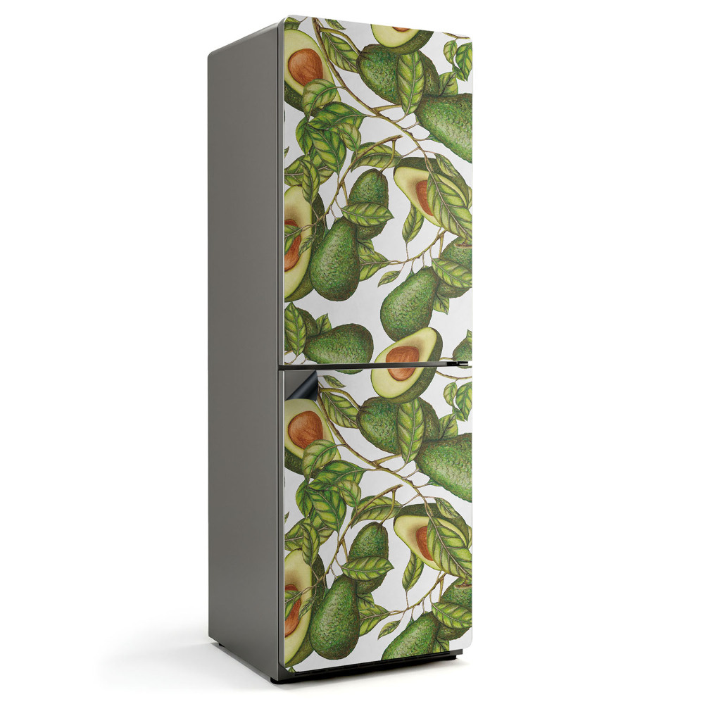 Magnet na ledničku Avokádo se zelenými listy