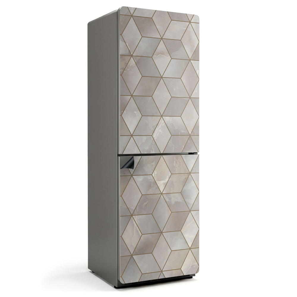 Magnet na ledničku Vzor diamantových tvarů