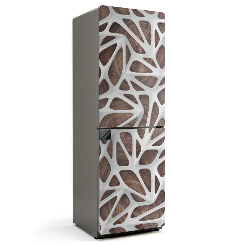 Magnet na ledničku Transparentní abstraktní motiv