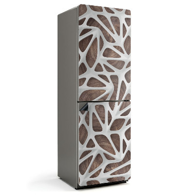 Magnet na ledničku Transparentní abstraktní motiv