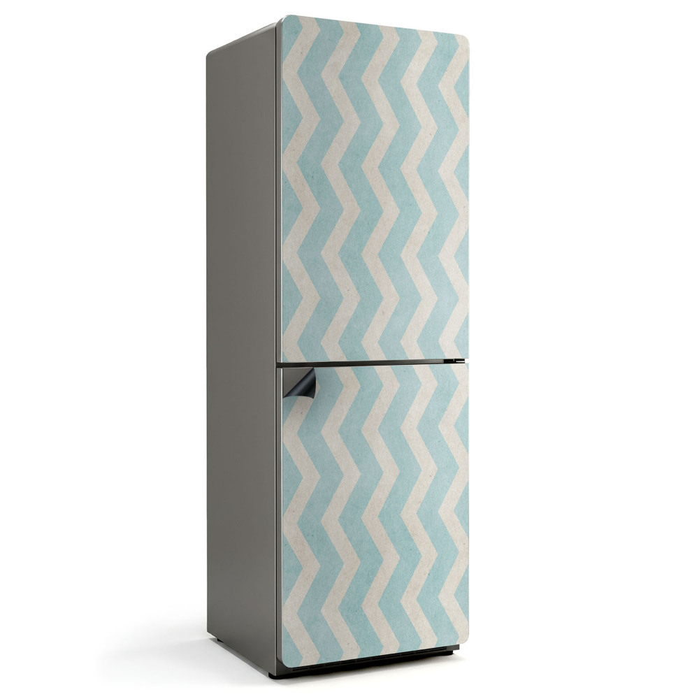 Magnet na ledničku Klikaté čáry na strukturálním pozadí