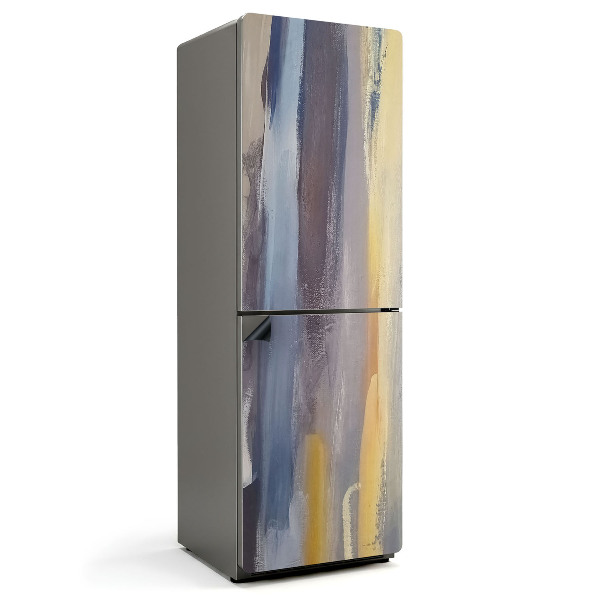 Magnet na ledničku Vícebarevné malířské struktury