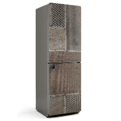 Magnet na ledničku Perforovaný ocelový vzor