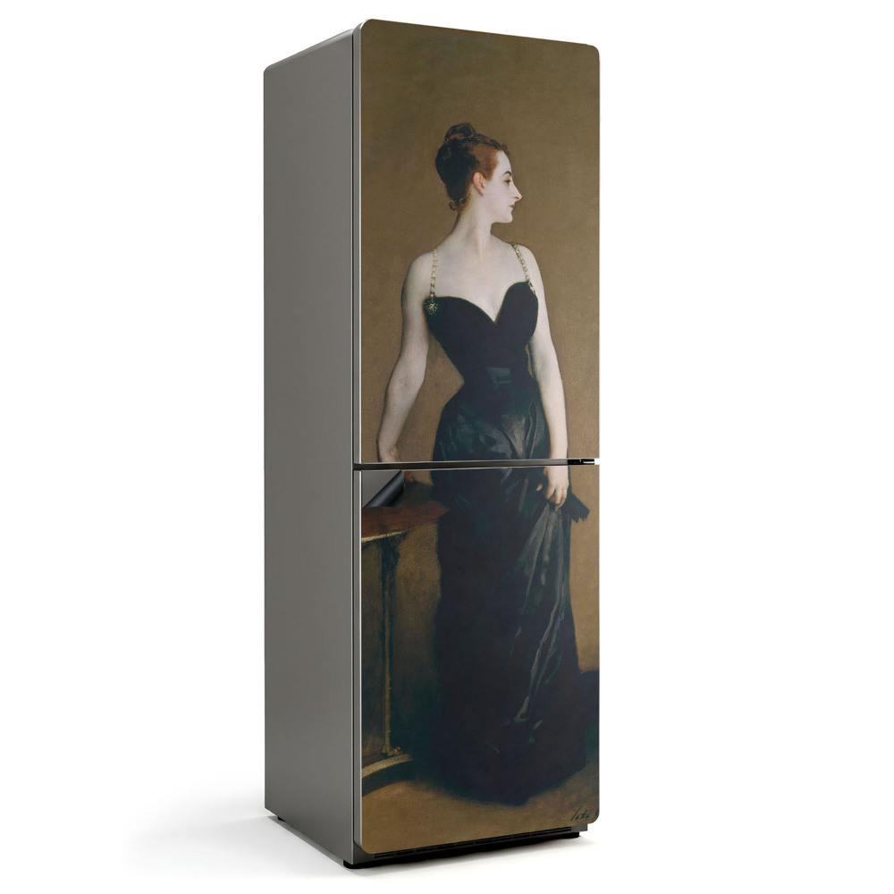 Magnet na ledničku Elegantní dáma ve večerních šatech