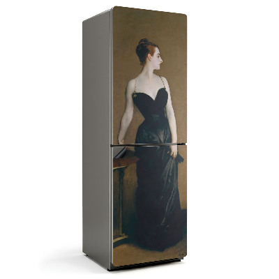 Magnet na ledničku Elegantní dáma ve večerních šatech