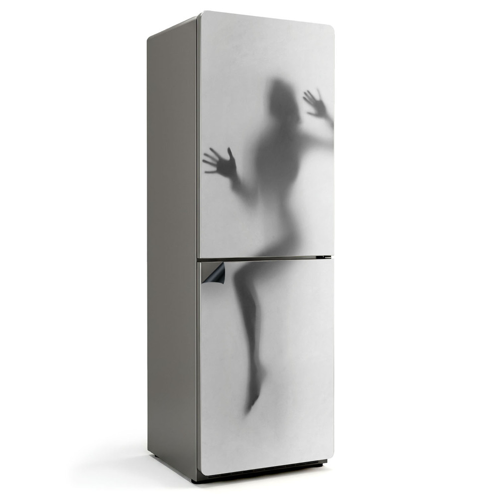 Magnet na ledničku Mlhavá postava v dynamickém tanci