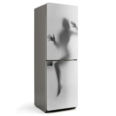 Magnet na ledničku Mlhavá postava v dynamickém tanci