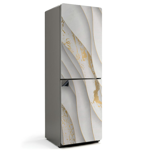 Magnet na ledničku Pohybující se tvary a struktury vln