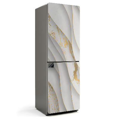 Magnet na ledničku Pohybující se tvary a struktury vln