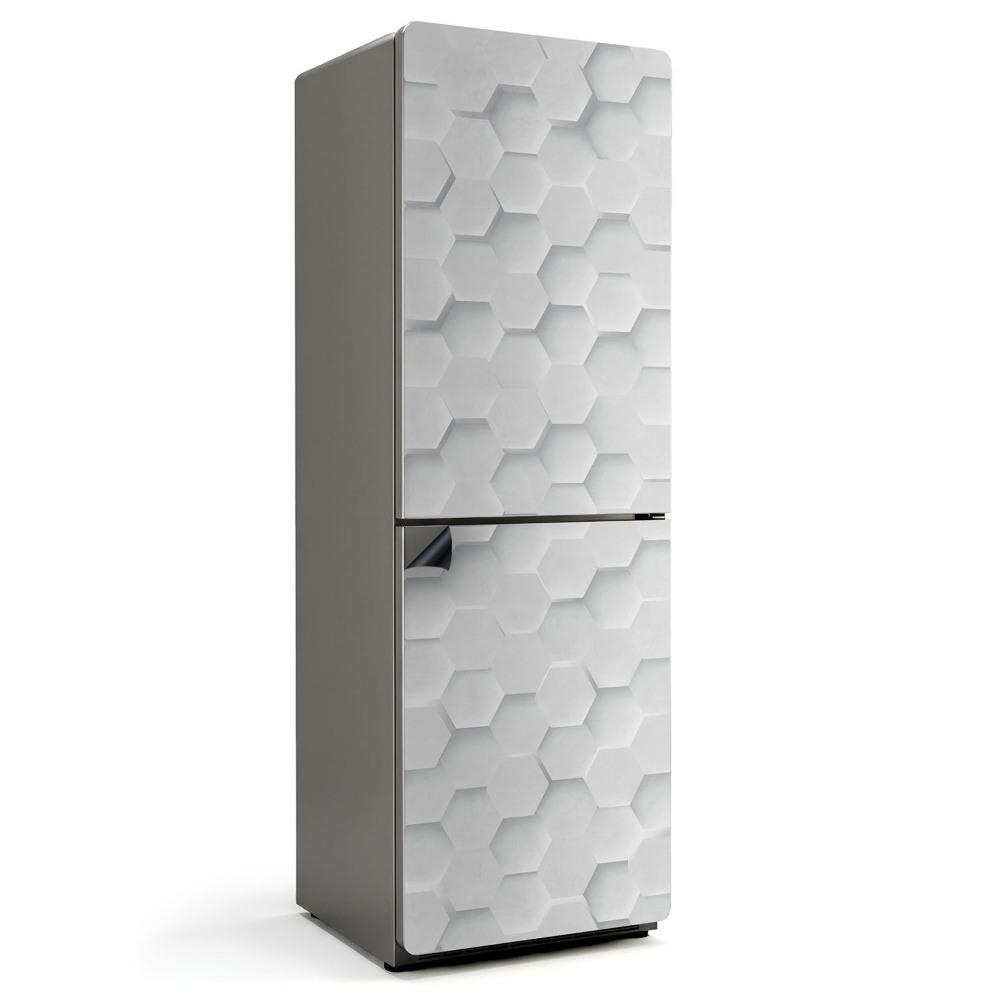 Magnet na ledničku Šestiúhelníkové tvary v harmonickém stylu