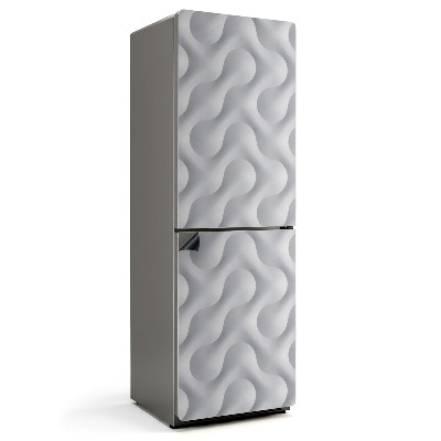 Magnet na ledničku Vlny v jemném motivu