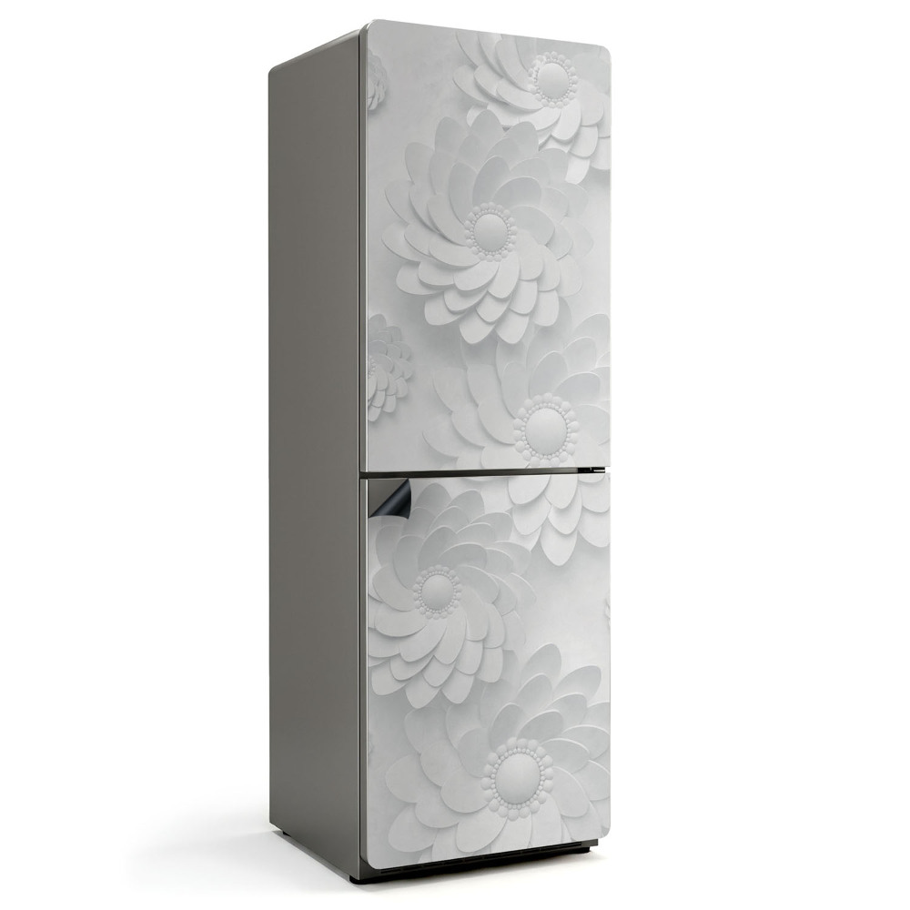 Magnet na ledničku 3D květinové motivy