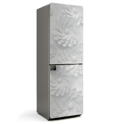 Magnet na ledničku 3D květinové motivy