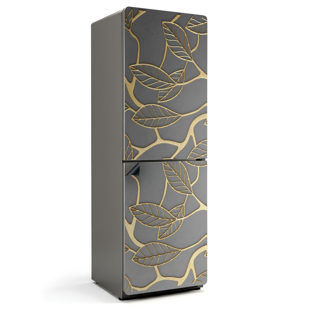 Magnet na ledničku Vzor jemných listů a větviček