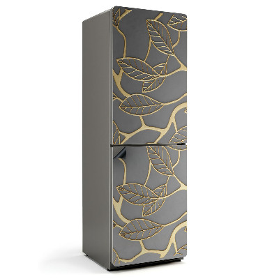 Magnet na ledničku Vzor jemných listů a větviček