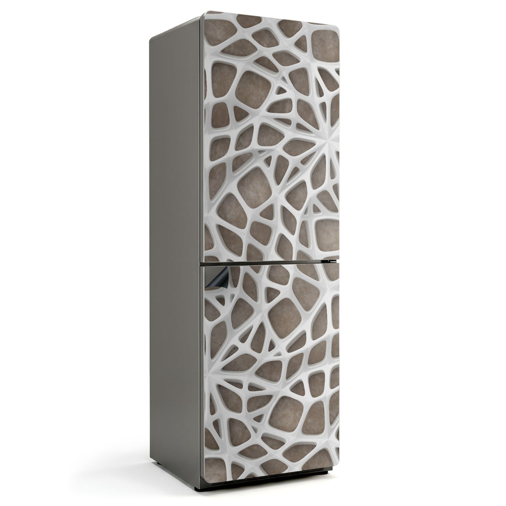 Magnet na ledničku Abstraktní síťový vzor