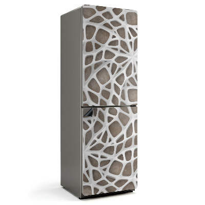 Magnet na ledničku Abstraktní síťový vzor