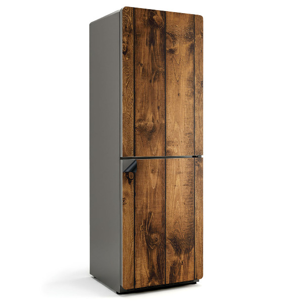 Magnet na ledničku Vertikální desky s přírodním vzorem