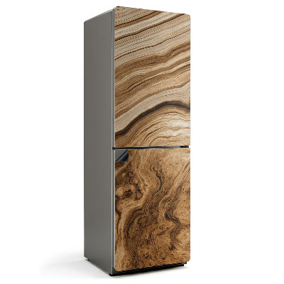 Magnet na ledničku Detailní záběr na přírodní dřevěnou strukturu