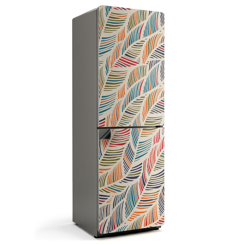 Magnet na ledničku Vlny s motivem listu