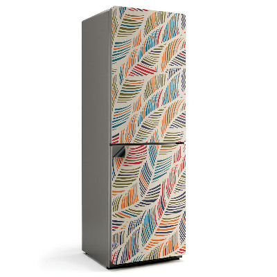 Magnet na ledničku Vlny s motivem listu