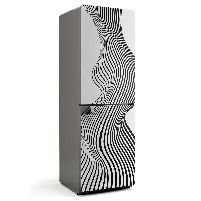 Magnet na ledničku Pohybující se vlny ve vícevrstvé formě