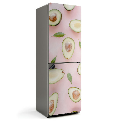 Magnet na ledničku Motiv avokáda se zelenými listy