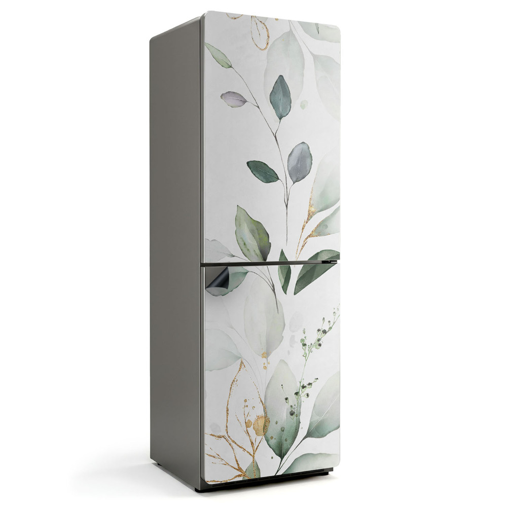 Magnet na ledničku Jemné listy a větvičky