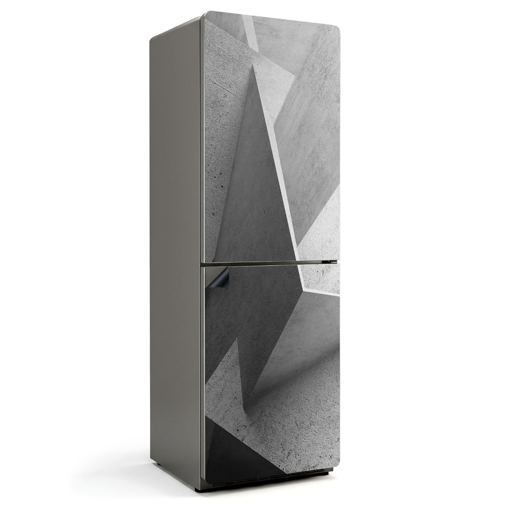 Magnet na ledničku 3D geometrie v abstraktním stylu